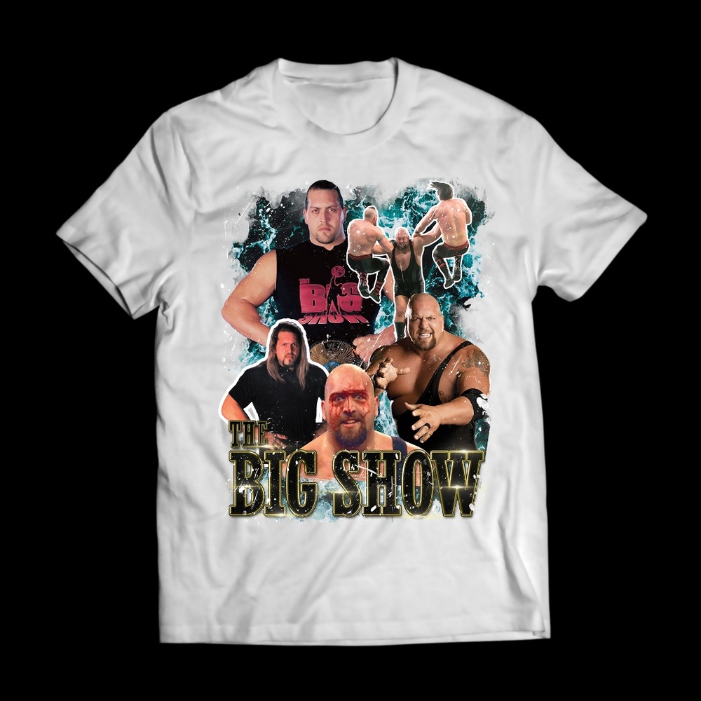 Vintage Style 90s Big Show Wrestling Tee